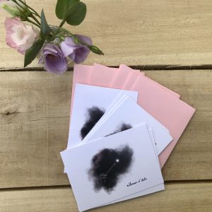 Paquet de 10 cartes postales avec enveloppes Rallumeur d'étoiles par l'Atelier Jour de Lune