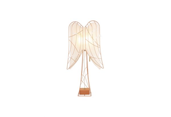 Lampe moyen format cuivre Parle à ton ange Atelier Jour de Lune
